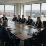 Встреча по строительству логистического таможенно-складского парка, визит в «Синлун»